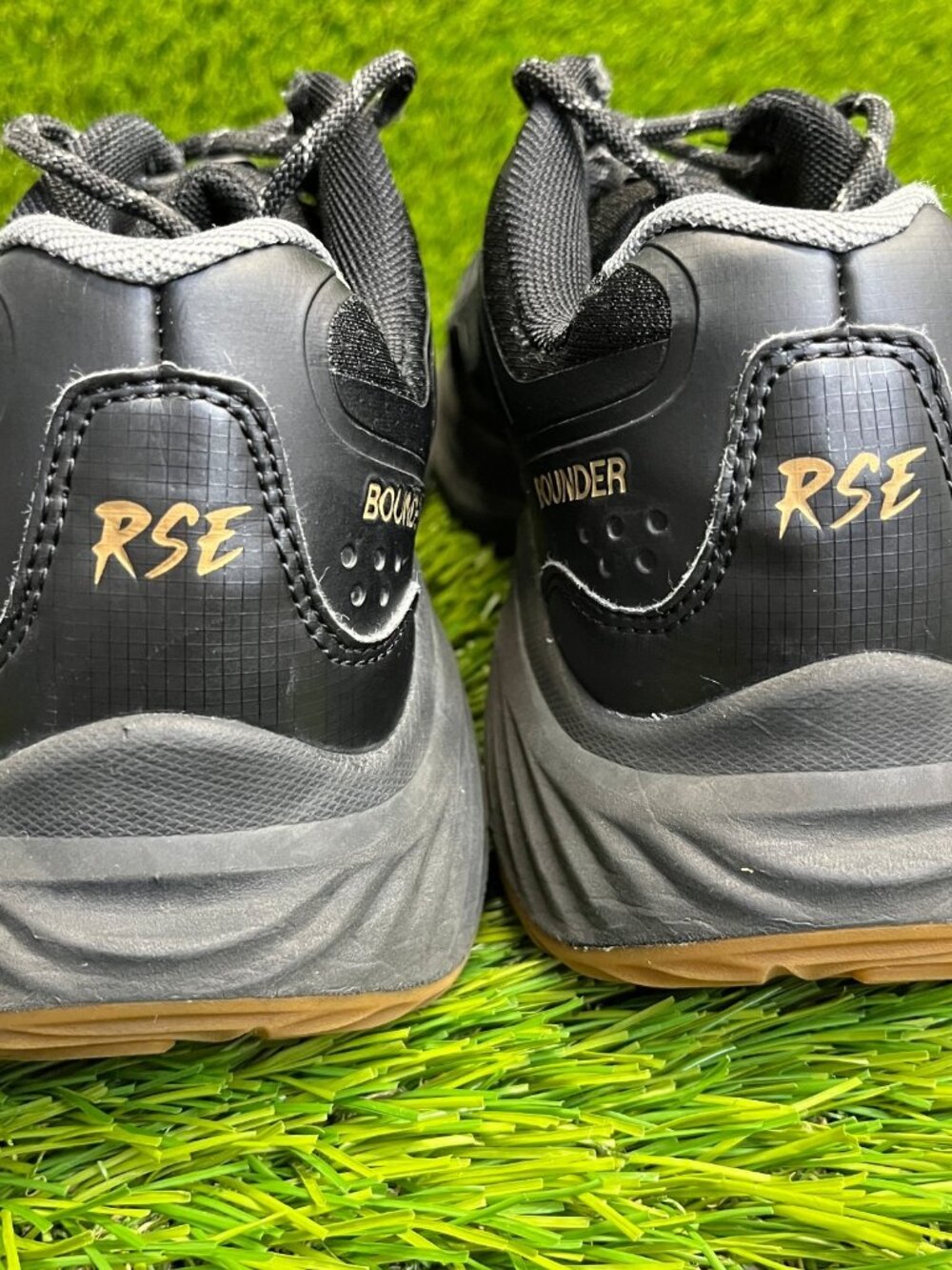 Skechers Bounder RSE Zoner Mens Size 6.5 Black Brown Running Shoes Sneakers - Picture 8 of 12